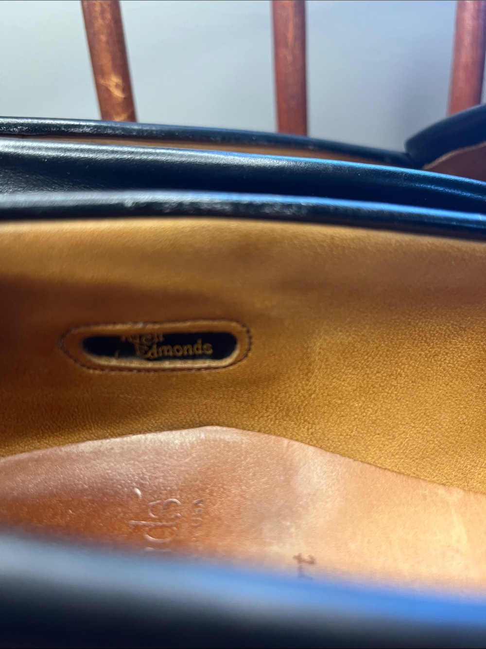 Allen Edmonds Newport Black Leather Kiltie Tassel Loafers Men’s 8.5 EUC - Picture 6 of 12